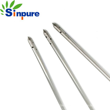 China Customized Stainless Steel Aspiration Cannula with Multi Hole